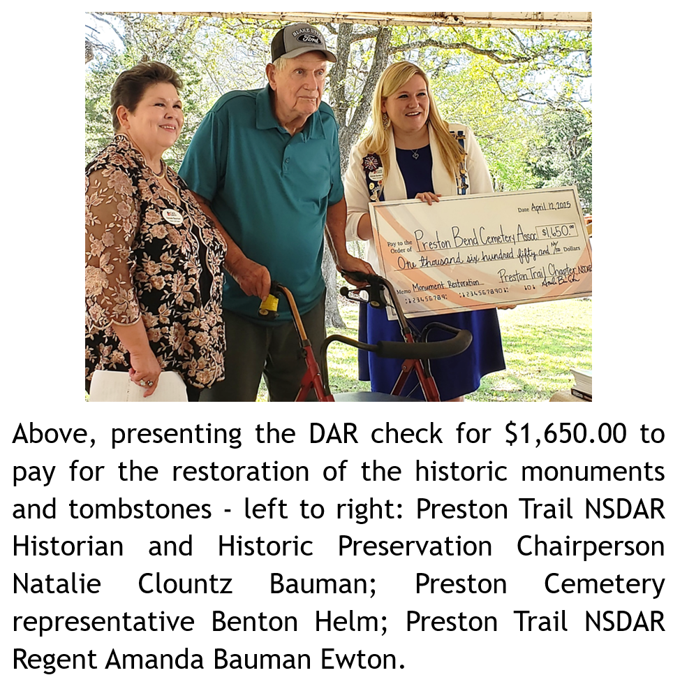 DAR check presentation for Historic Preservation Project