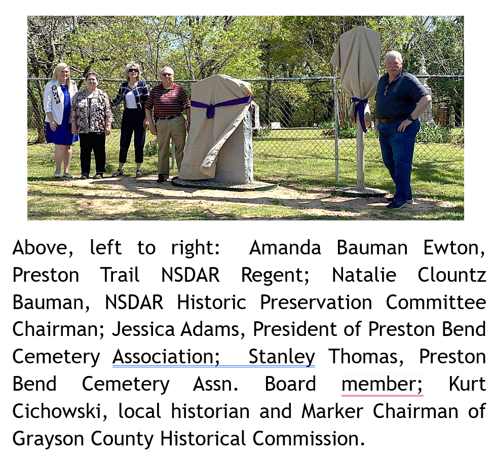 After the unveiling of the monuments