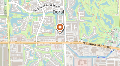 Map of 10305 NW 41 Street Suite 211