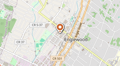 Map of 104 Reade St, Englewood, NJ 07631, USA