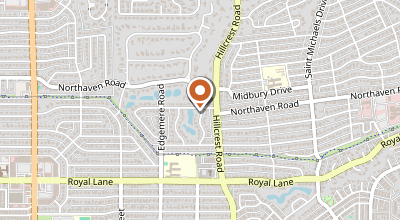 Map of 12700 Preston Rd