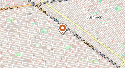 Map of 1302 Myrtle Ave