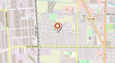 Map of 1394 S 1200 W Suite C