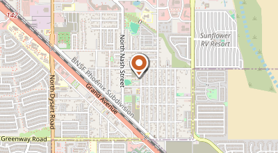 Map of 16846 W Bell Rd