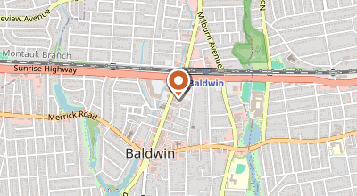 Map of 2116 Grand Ave Baldwin, NY 11510, Baldwin, NY - 11510