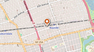 Map of 214-08 41st. Avenue