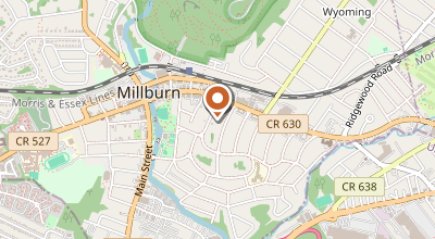 Map of 346 Millburn Ave