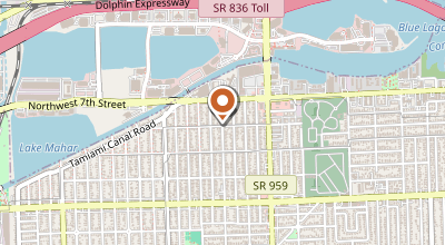 Map of 5707 NW 7th St