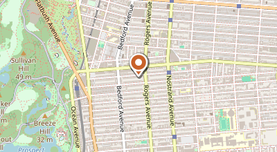 Map of 617 Flatbush Ave