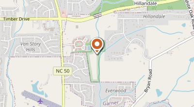 Map of 6301 Jones Sausage Road