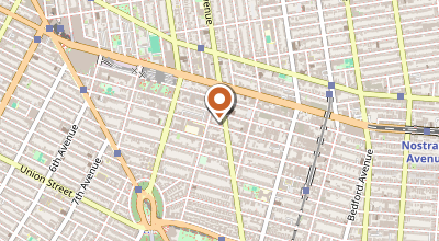Map of 713 Classon Ave