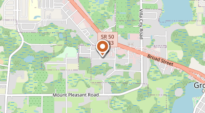Map of 7965 State Road 50 Ste 100-225 Groveland, FL 34736