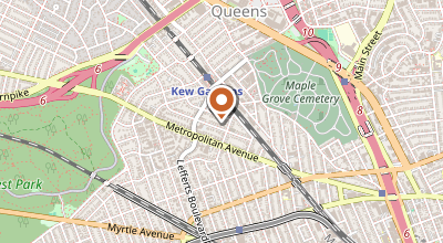 Map of 8002 Kew Gardens Rd