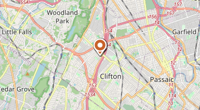 Map of Clifton, NJ