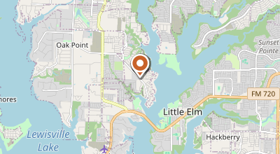 Map of Little Elm, TX