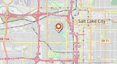 Map of Salt Lake City, UT
