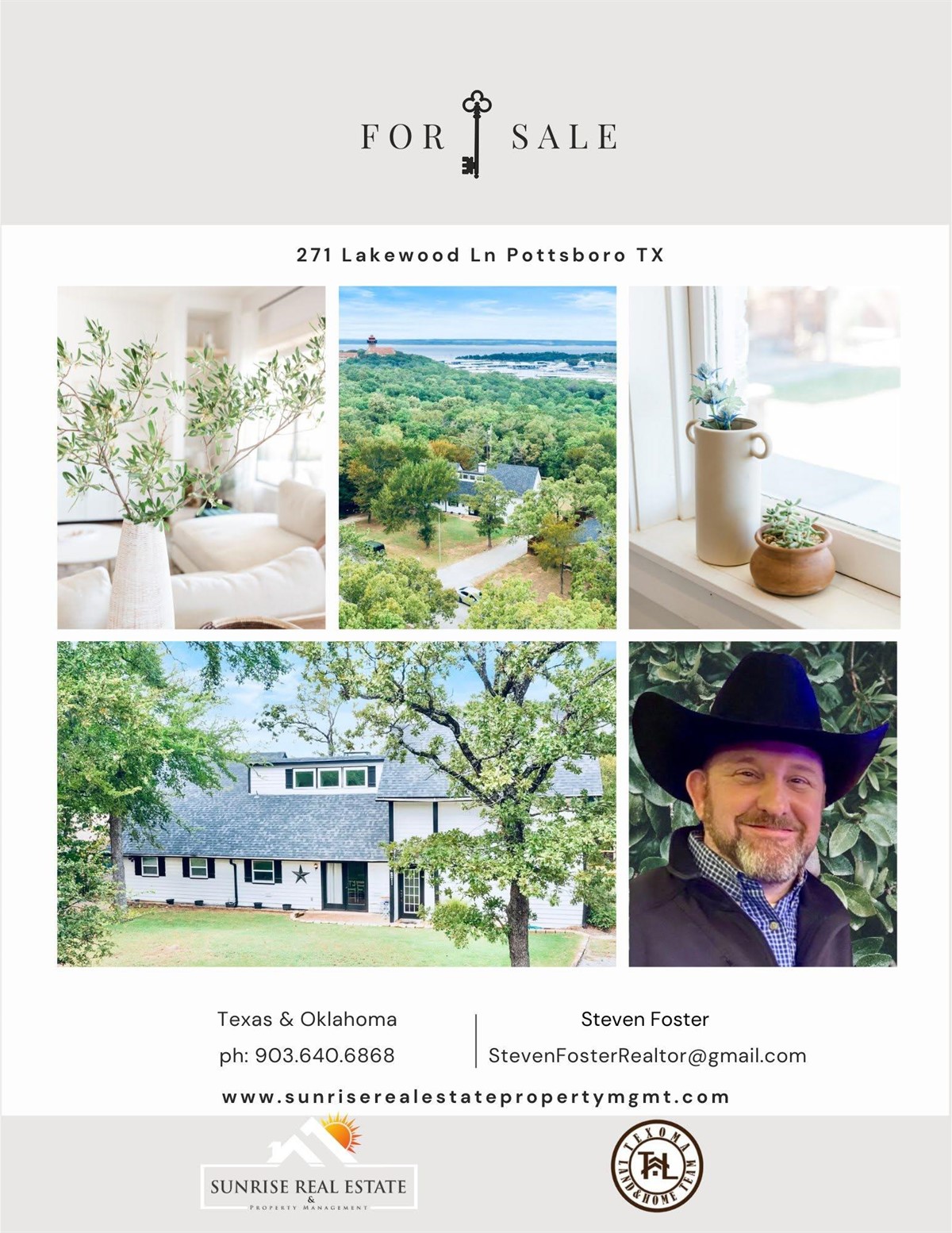 For Sale:  271 Lakewood Ln, Pottsboro TX