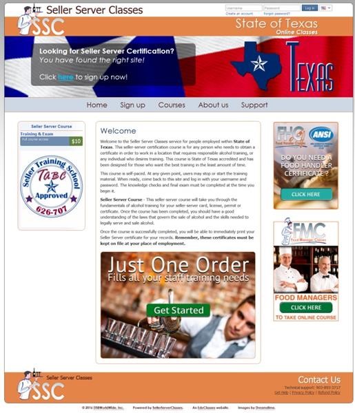Texas TABC Seller Server Classes