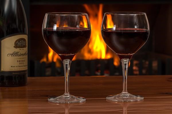 wine and BBQ
