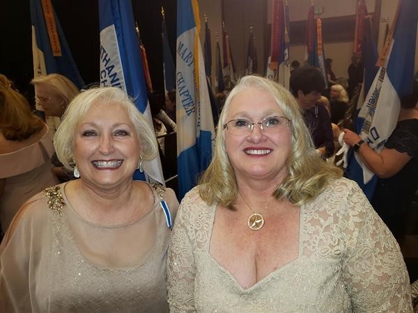 Lisa Lettie and Vickie McComack at State conference