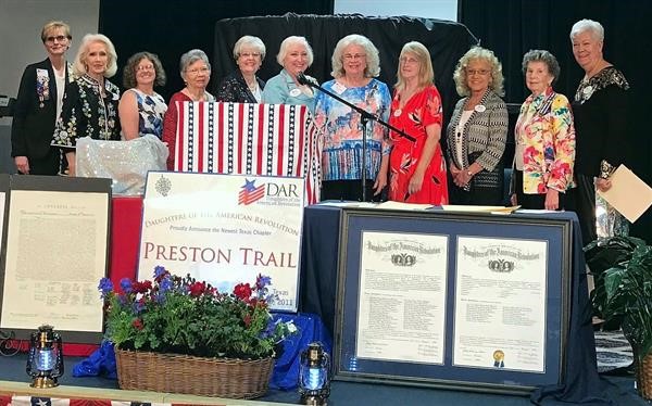 New Officers for Preston Trail for 2019-2021
