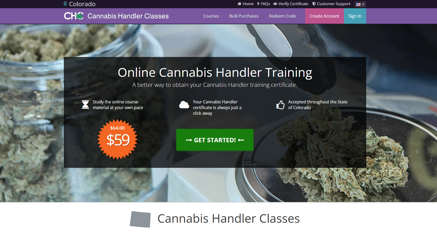 Colorado Cannabis Handler Classes