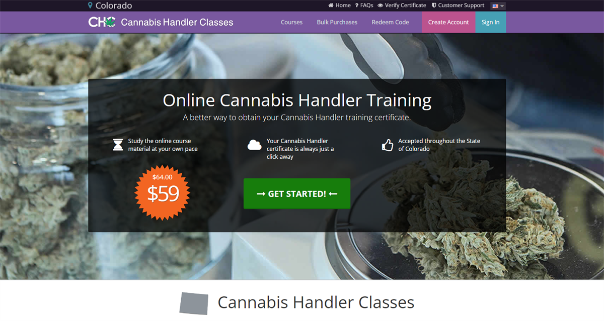 Colorado Cannabis Handler Classes - Launching Soon!
