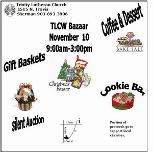 Trinity Lutheran Church Women Hold Annual Bazaar