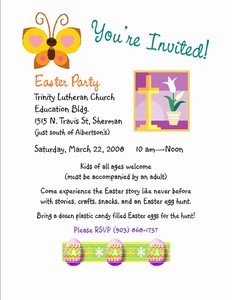 Trinity Lutheran Church Hosts Community Easter Party