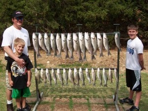 StriperMaster Lake Texoma Striper Fishing Report 5/4/2009