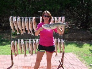 StriperMaster Lake Texoma Fishing Report 7/14/2009