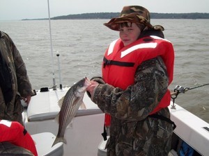Striper Master Lake Texoma Striper Fishing Report 4/22/2010