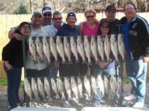 Striper Master Lake Texoma Fishing Report 2/11/2011