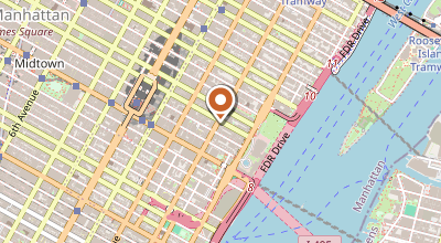 Map of 110 E 42nd St RM 1504