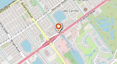 Map of 11151 Lake Forest Blvd.