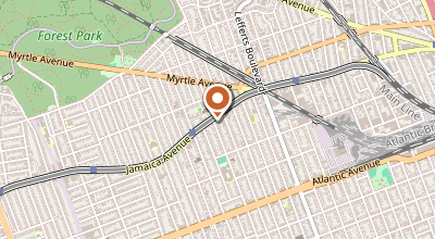 Map of 119-11 Jamaica Ave, Richmond Hill, NY 11418