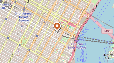 Map of 120 E 31st St Apartment 7