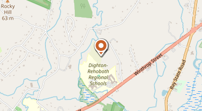 Map of 121 Anawan St Rehoboth, MA 02769, USA
