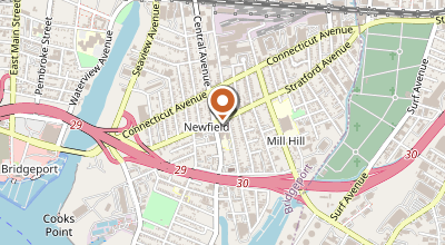Map of 1313 Connecticut Ave