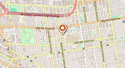 Map of 157 Willoughby Ave