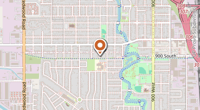 Map of 1750 S 900 W suite a