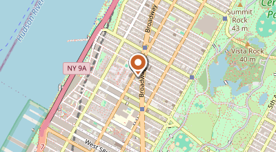 Map of 175 W 62nd St