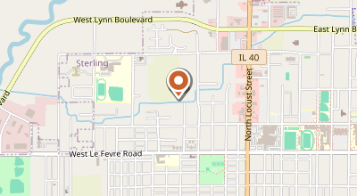 Map of 1902 Locust Street