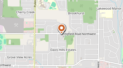 Map of 2058 Poole Dr NW