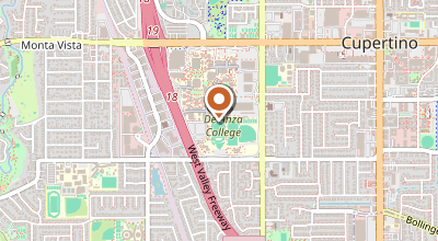 Map of 20883 Stevens Creek Blvd