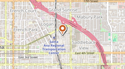 Map of 2220 E. Fruit St., Suite 109–111,