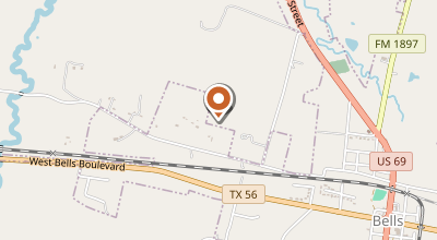 Map of 2277 Hayden Hall Rd