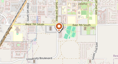 Map of 2437 W 4700 S