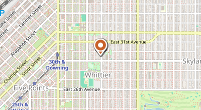 Map of 2644 Columbine St
