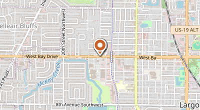 Map of 2840 W Bay Dr #430